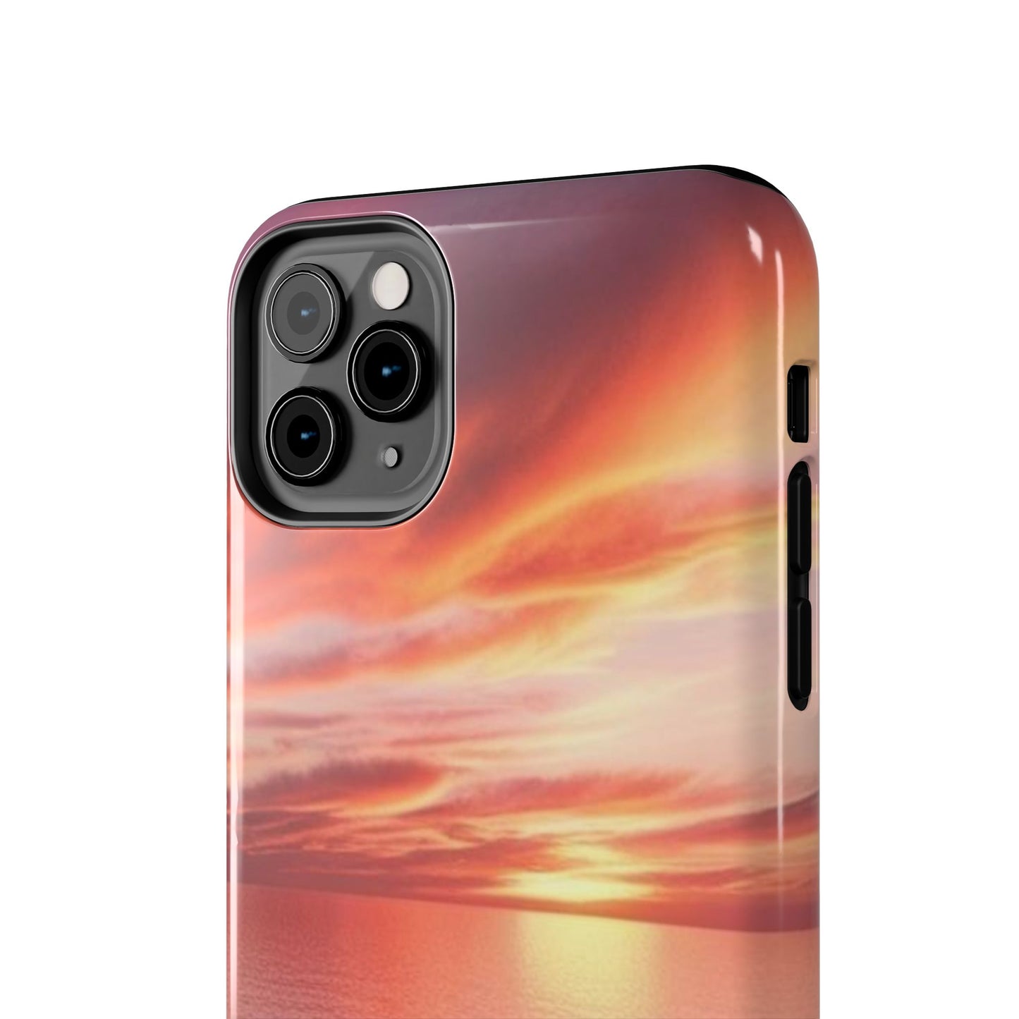 Sunset Serenity Tough Phone Cases - Durable Protection for Nature Lovers