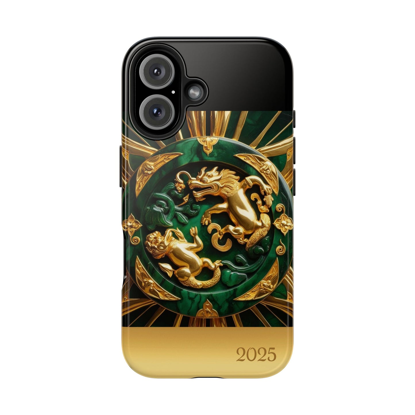 Luxurious Zodiac Phone Case, Tough Phone Cover, 2025 Design, Fierce Animal Motif, Unique Gift for Astrology Lovers