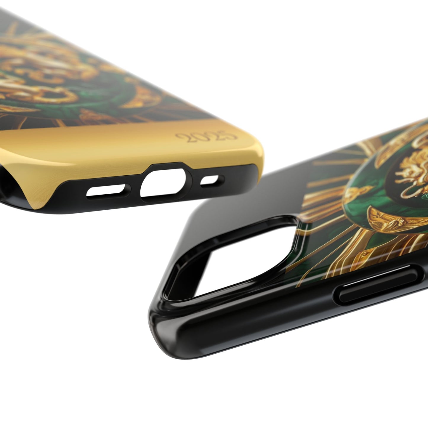 Luxurious Zodiac Phone Case, Tough Phone Cover, 2025 Design, Fierce Animal Motif, Unique Gift for Astrology Lovers