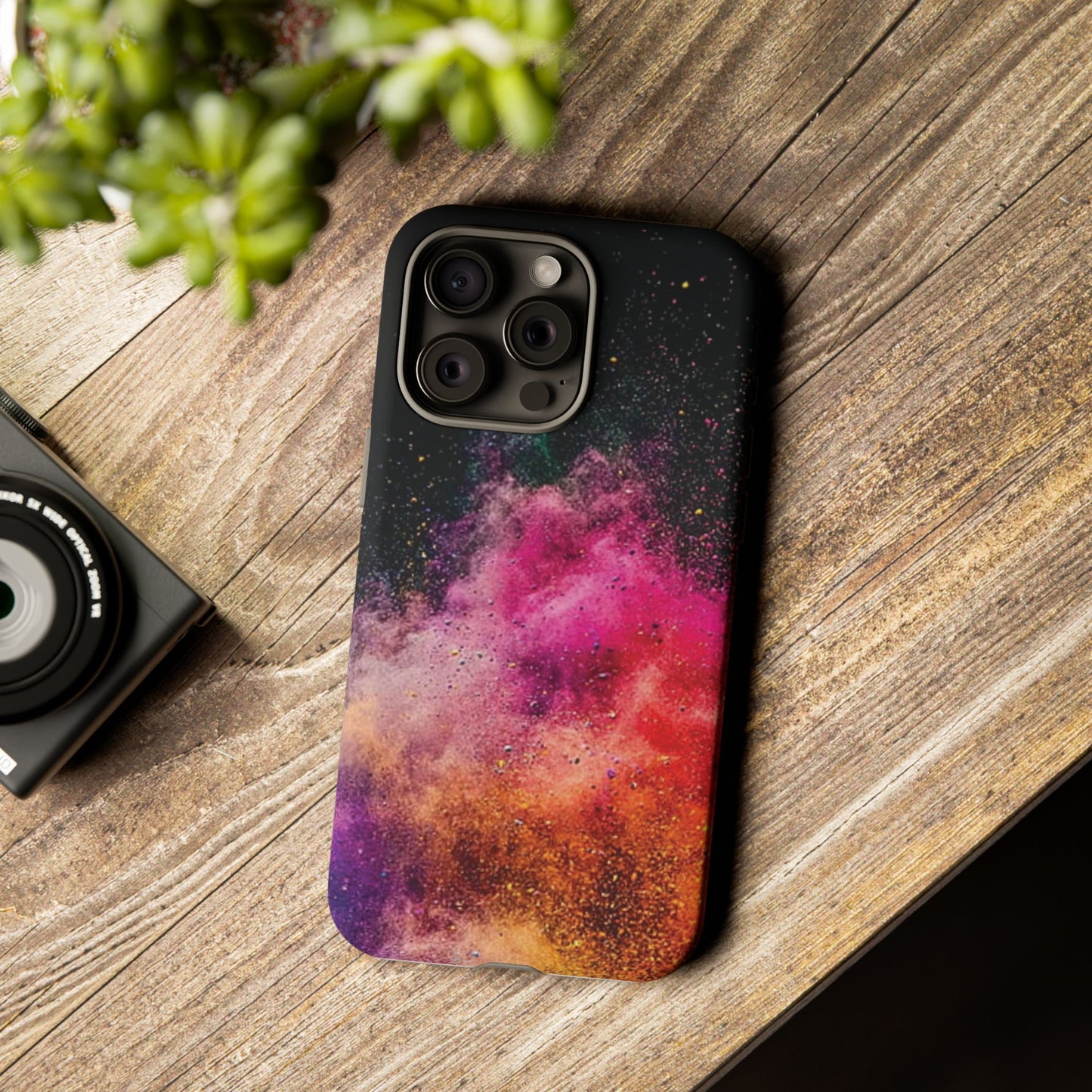 Colorful Space Pattern Phone Case - Tough Cases for Trendy Protection