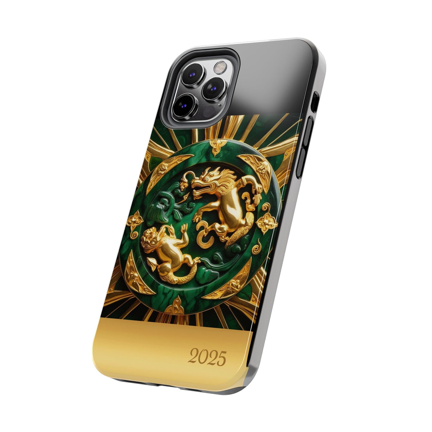 Luxurious Zodiac Phone Case, Tough Phone Cover, 2025 Design, Fierce Animal Motif, Unique Gift for Astrology Lovers