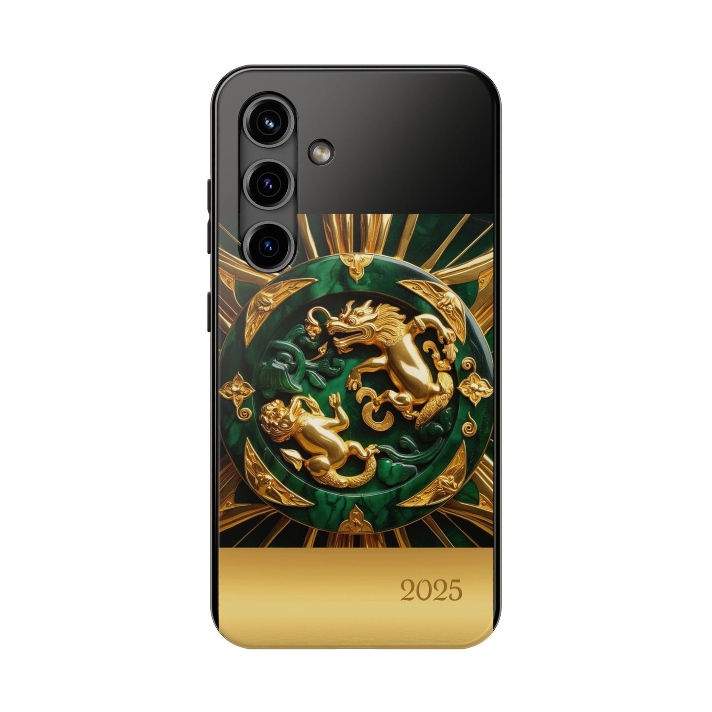 Luxurious Zodiac Phone Case, Tough Phone Cover, 2025 Design, Fierce Animal Motif, Unique Gift for Astrology Lovers