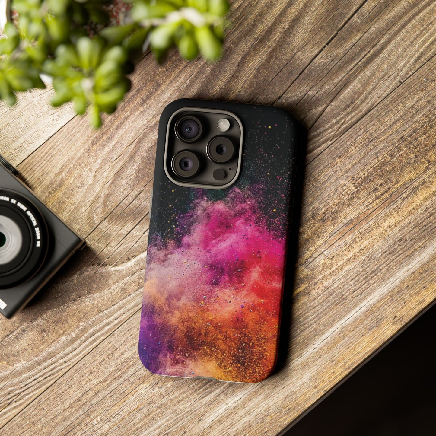 Colorful Space Pattern Phone Case - Tough Cases for Trendy Protection