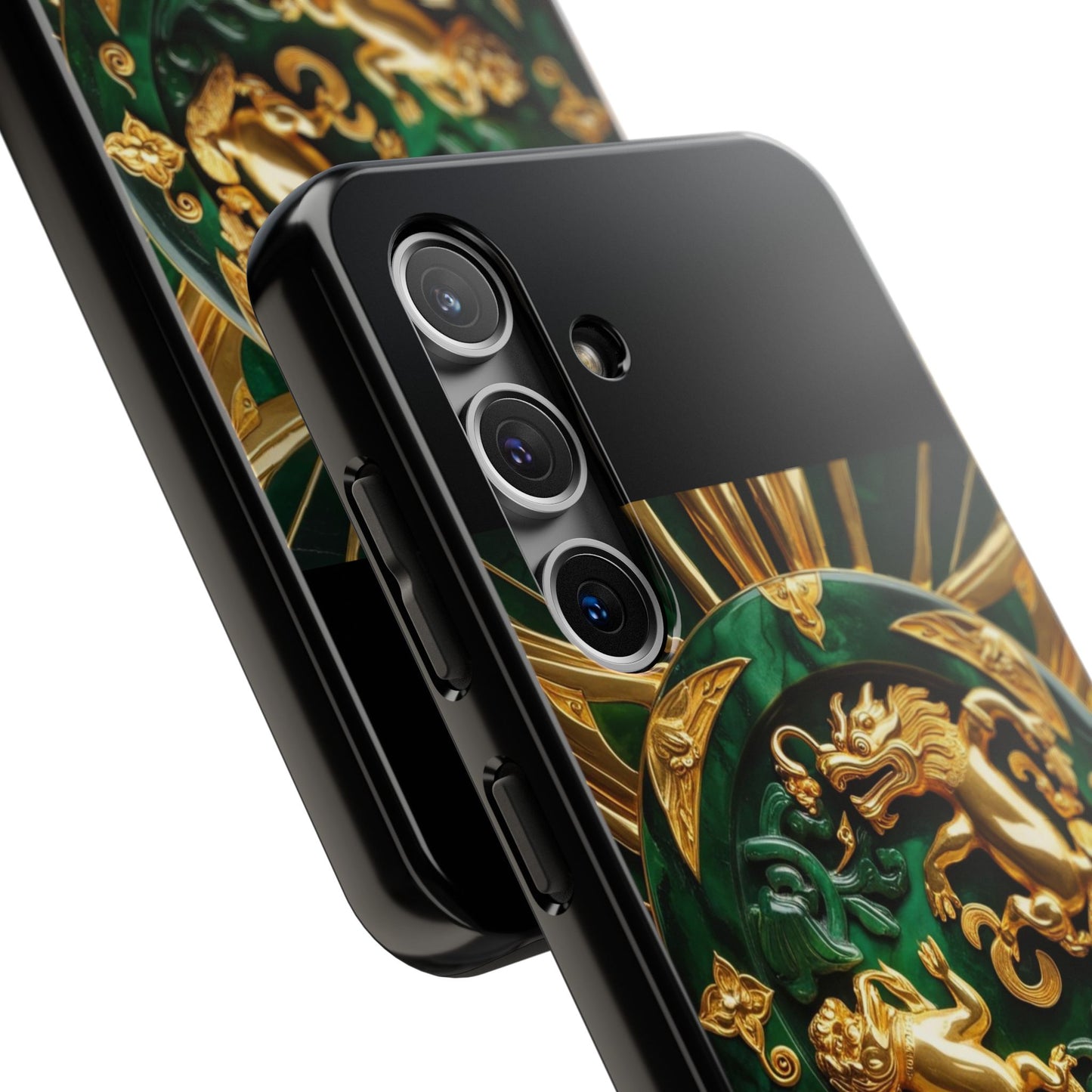 Luxurious Zodiac Phone Case, Tough Phone Cover, 2025 Design, Fierce Animal Motif, Unique Gift for Astrology Lovers