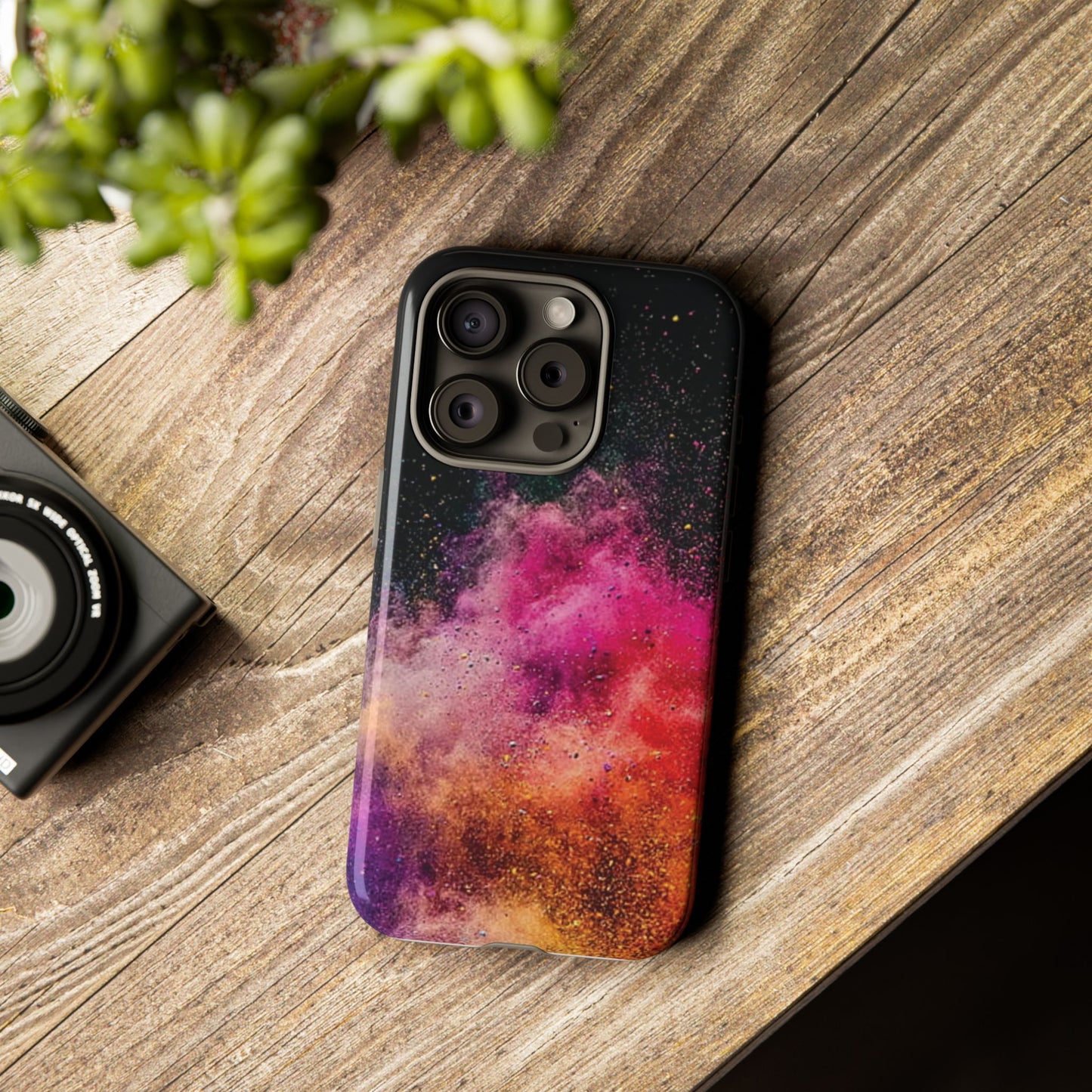 Colorful Space Pattern Phone Case - Tough Cases for Trendy Protection