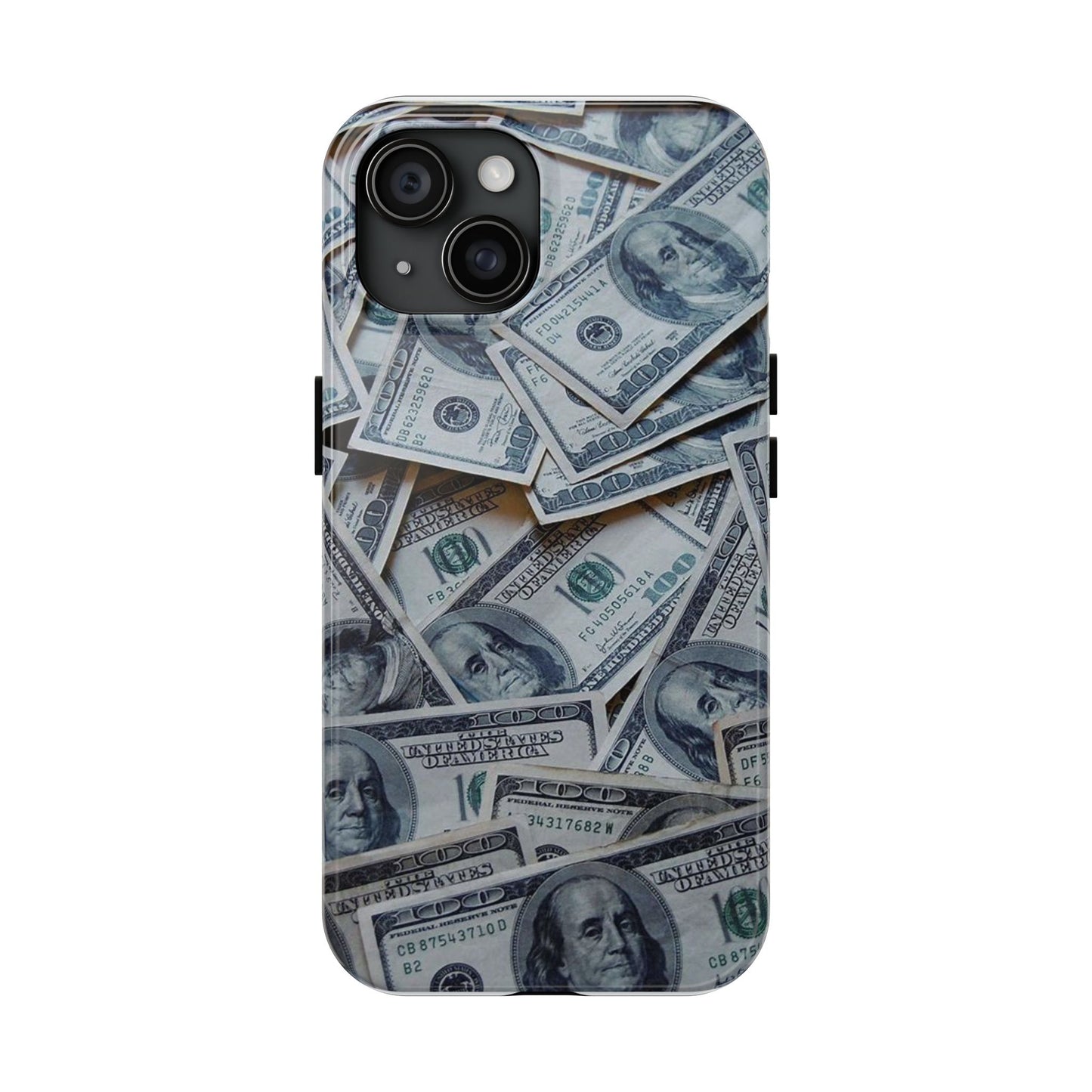 Money Print Tough Phone Case - Perfect for Trendsetters and Gifting