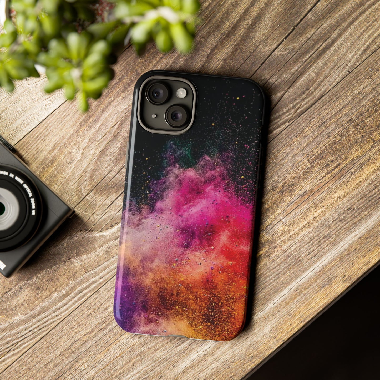 Colorful Space Pattern Phone Case - Tough Cases for Trendy Protection