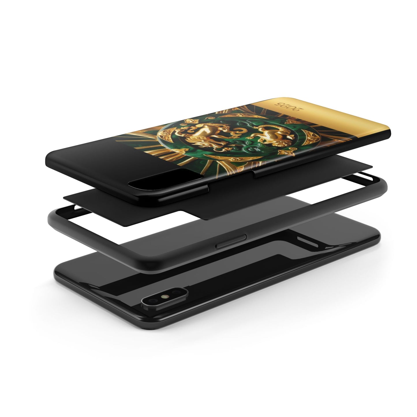 Luxurious Zodiac Phone Case, Tough Phone Cover, 2025 Design, Fierce Animal Motif, Unique Gift for Astrology Lovers