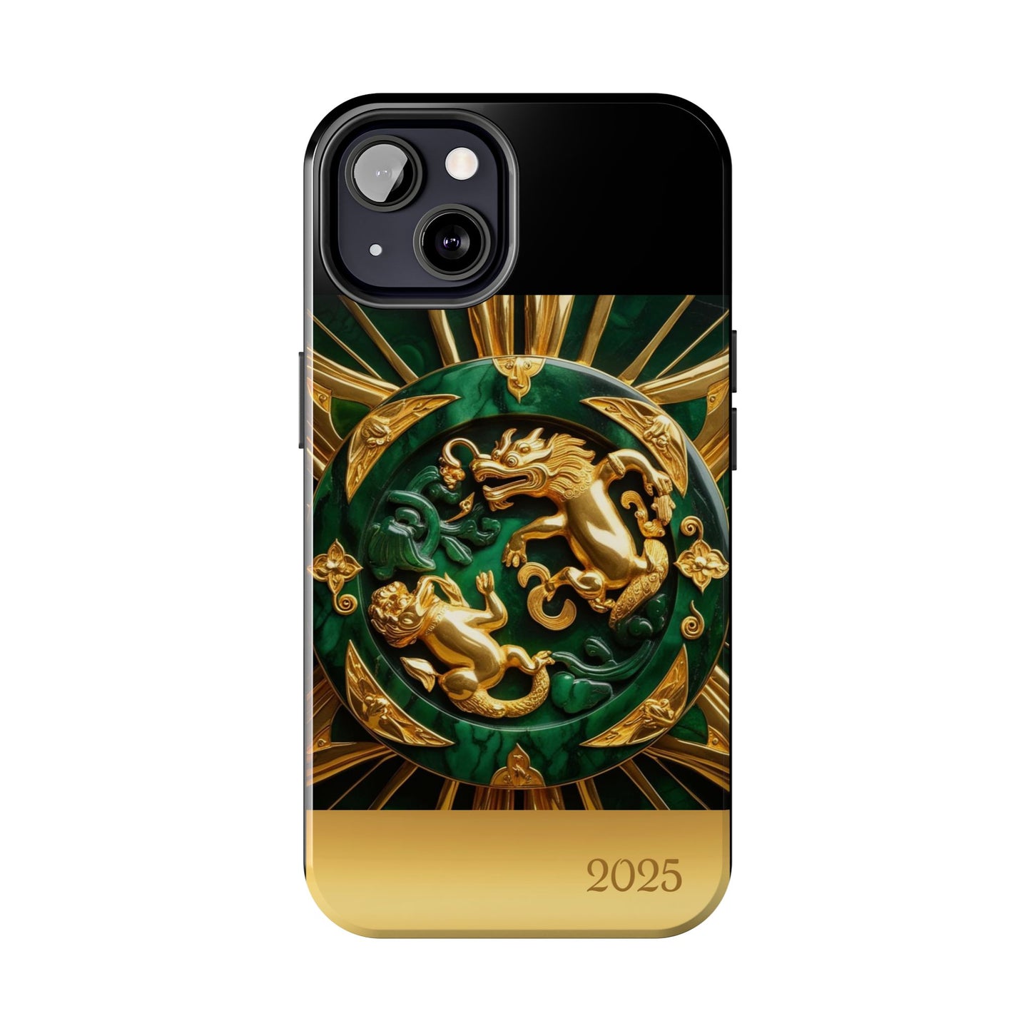 Luxurious Zodiac Phone Case, Tough Phone Cover, 2025 Design, Fierce Animal Motif, Unique Gift for Astrology Lovers