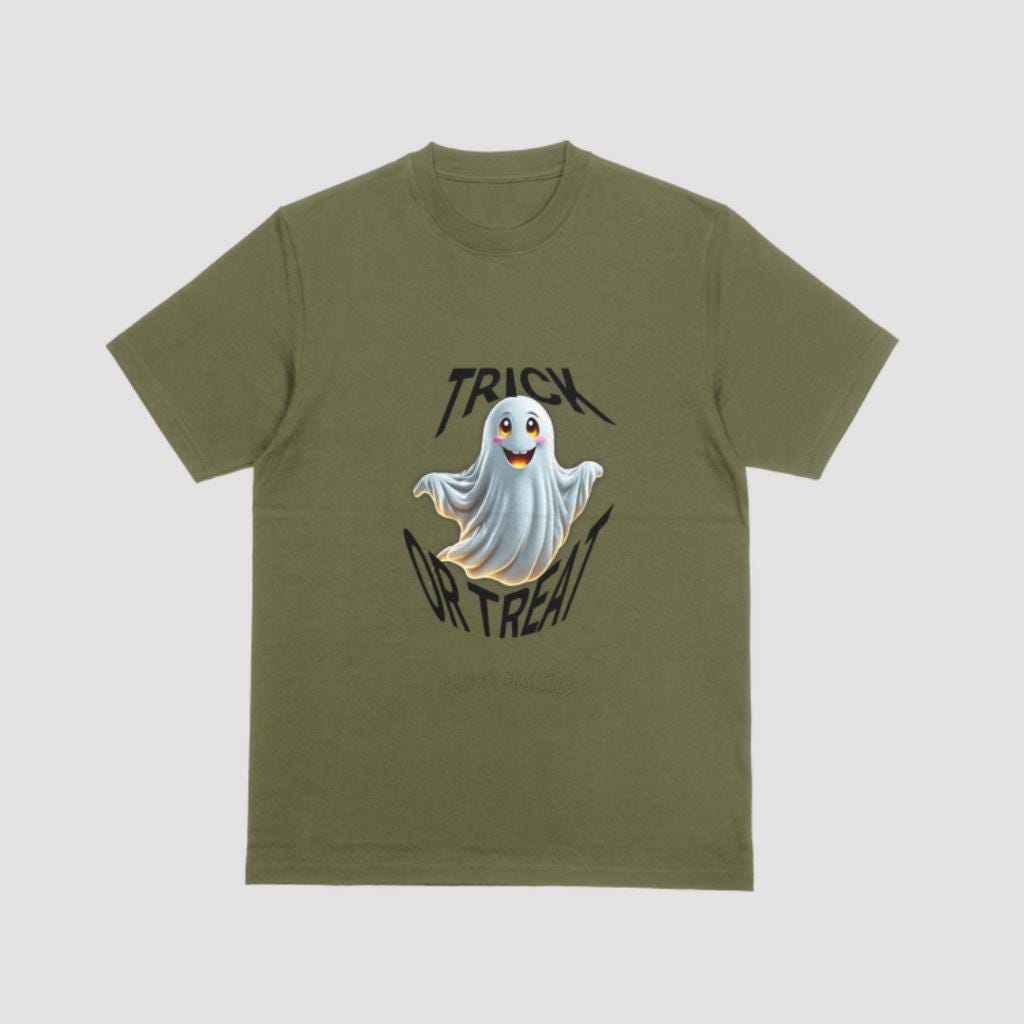 Unisex Soft style T-Shirt,Halloween Tee,Trick or Treat T-shirt,Halloween Gift Shirt,ScaryTee,HalloweenOutfit,GhostVibes