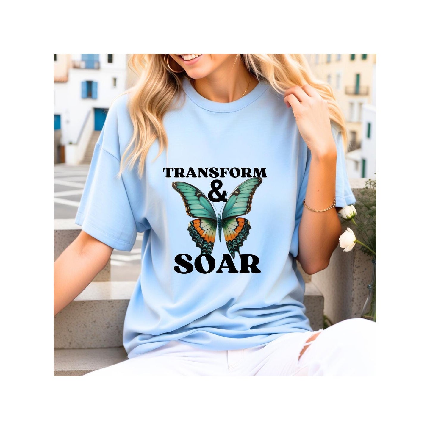 Unisex Butterfly Shirts,Gift T-shirt,Mum Tee, girls shirts