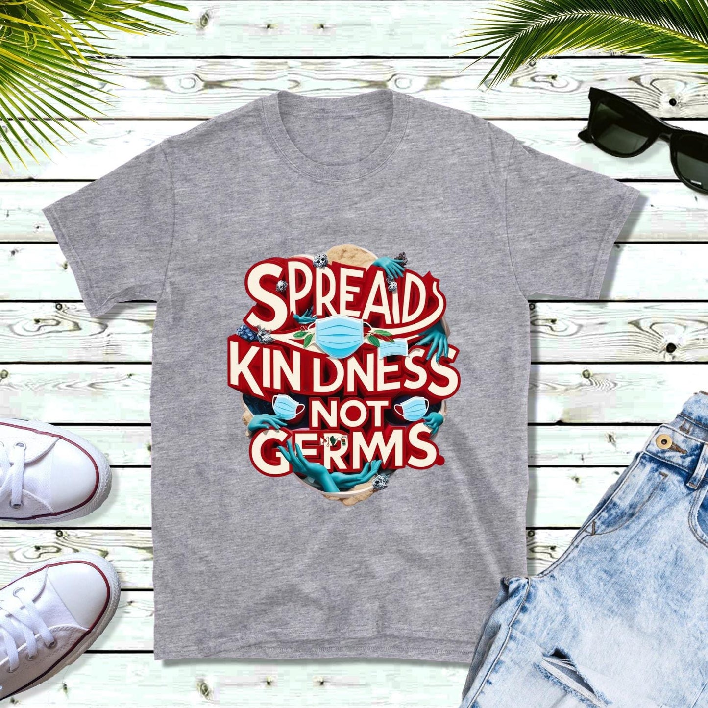 Fun infection prevention shirt,Comic tee,Gift T-Shirt,Health awareness shirt,Nurse tee