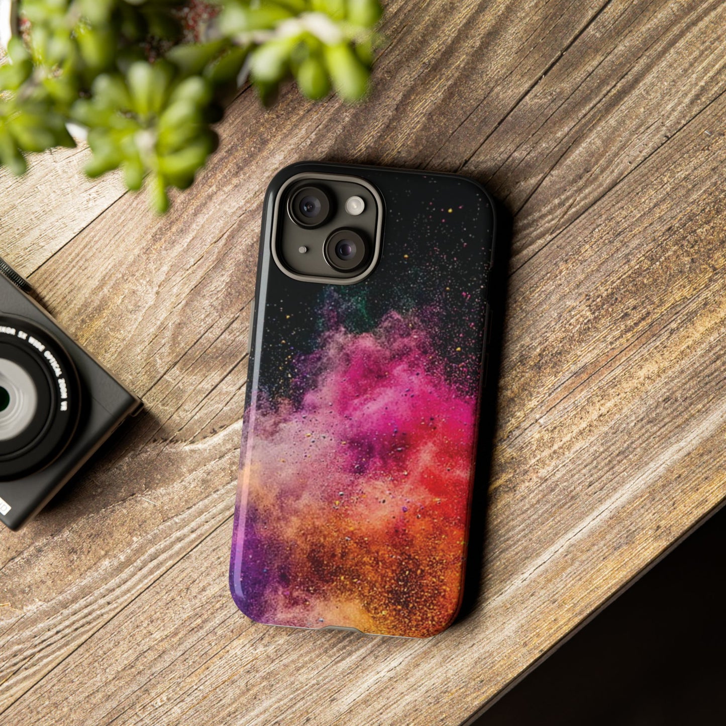 Colorful Space Pattern Phone Case - Tough Cases for Trendy Protection