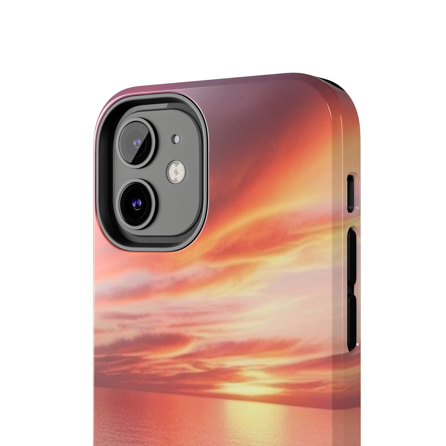 Sunset Serenity Tough Phone Cases - Durable Protection for Nature Lovers