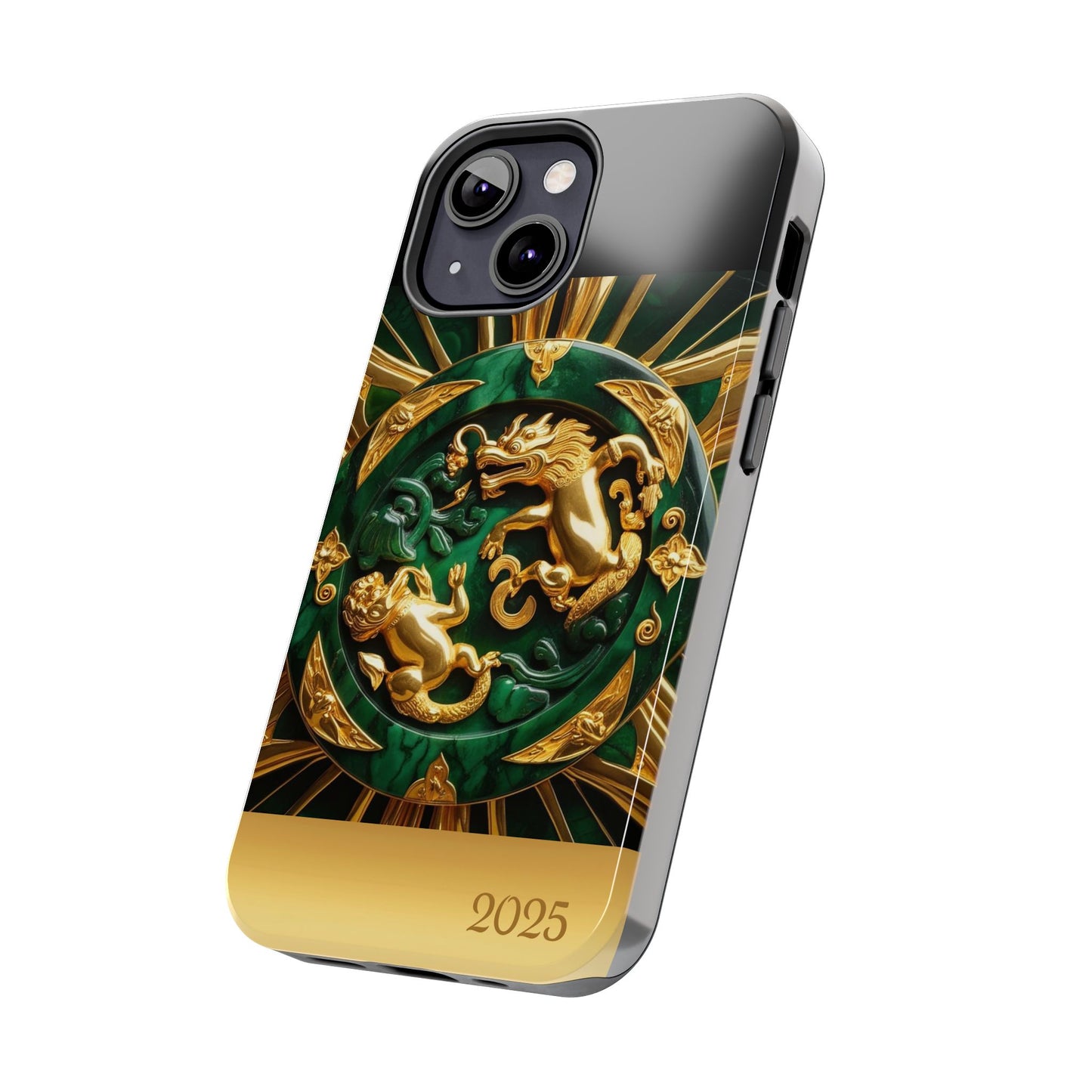 Luxurious Zodiac Phone Case, Tough Phone Cover, 2025 Design, Fierce Animal Motif, Unique Gift for Astrology Lovers