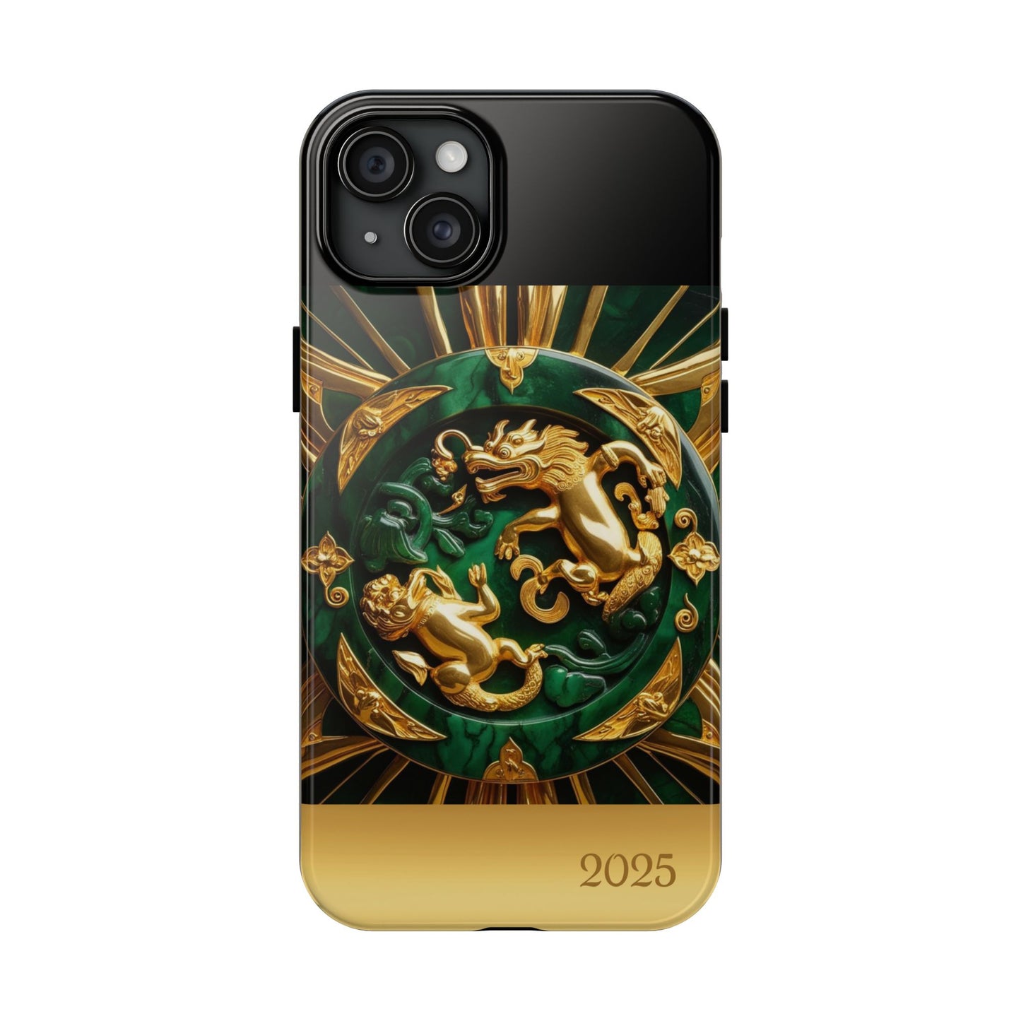 Luxurious Zodiac Phone Case, Tough Phone Cover, 2025 Design, Fierce Animal Motif, Unique Gift for Astrology Lovers