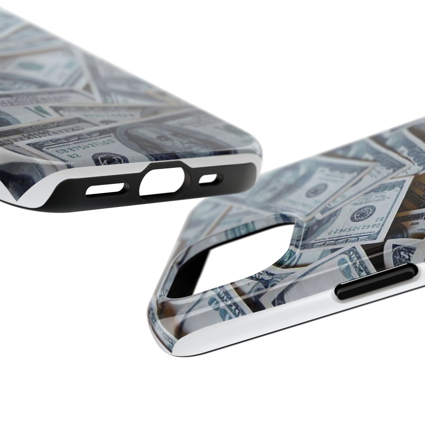 Money Print Tough Phone Case - Perfect for Trendsetters and Gifting