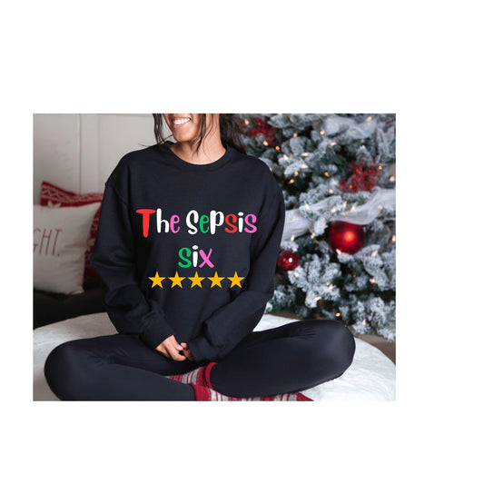 Nurse sweat shirt, student nurse sweat shirt,Gift for nurse, holiday sweat shirt, black sweat shirt, unisex sweat shirt