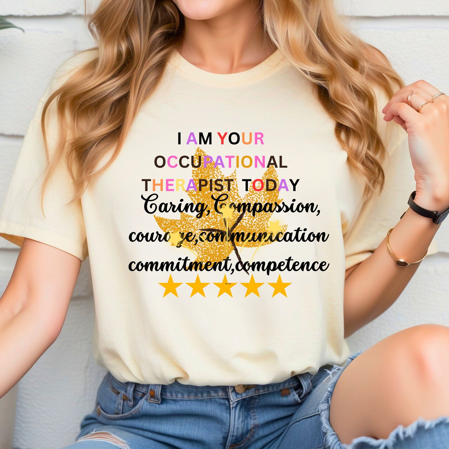 Tshirt for occupational terapist,gifts for mum,dad professional,cute shirt,funny shirt
