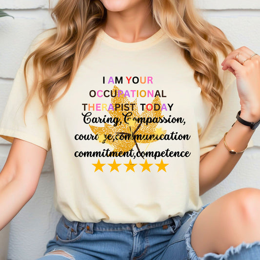 Tshirt for occupational terapist,gifts for mum,dad professional,cute shirt,funny shirt