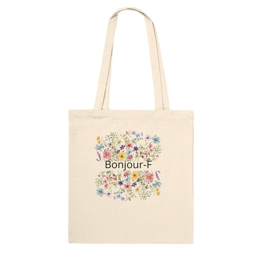 Premium Tote Bag,French speakingFrench book bag, Gift for nurses, teachers