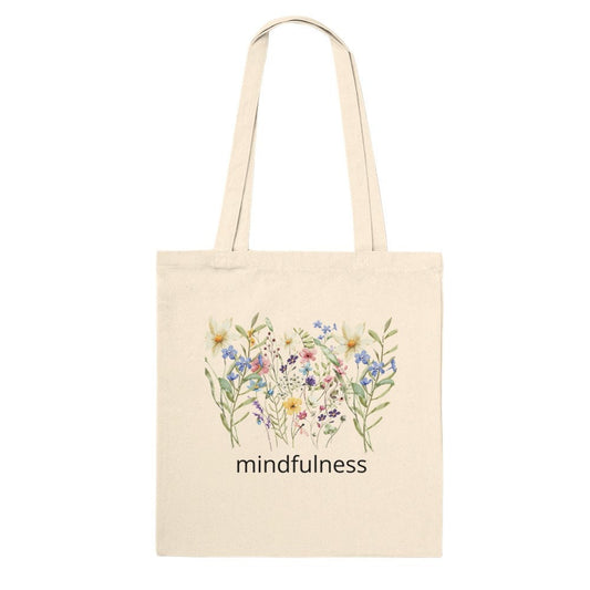 Premium Tote Bag,school bag, book bag, gift bag,floral book