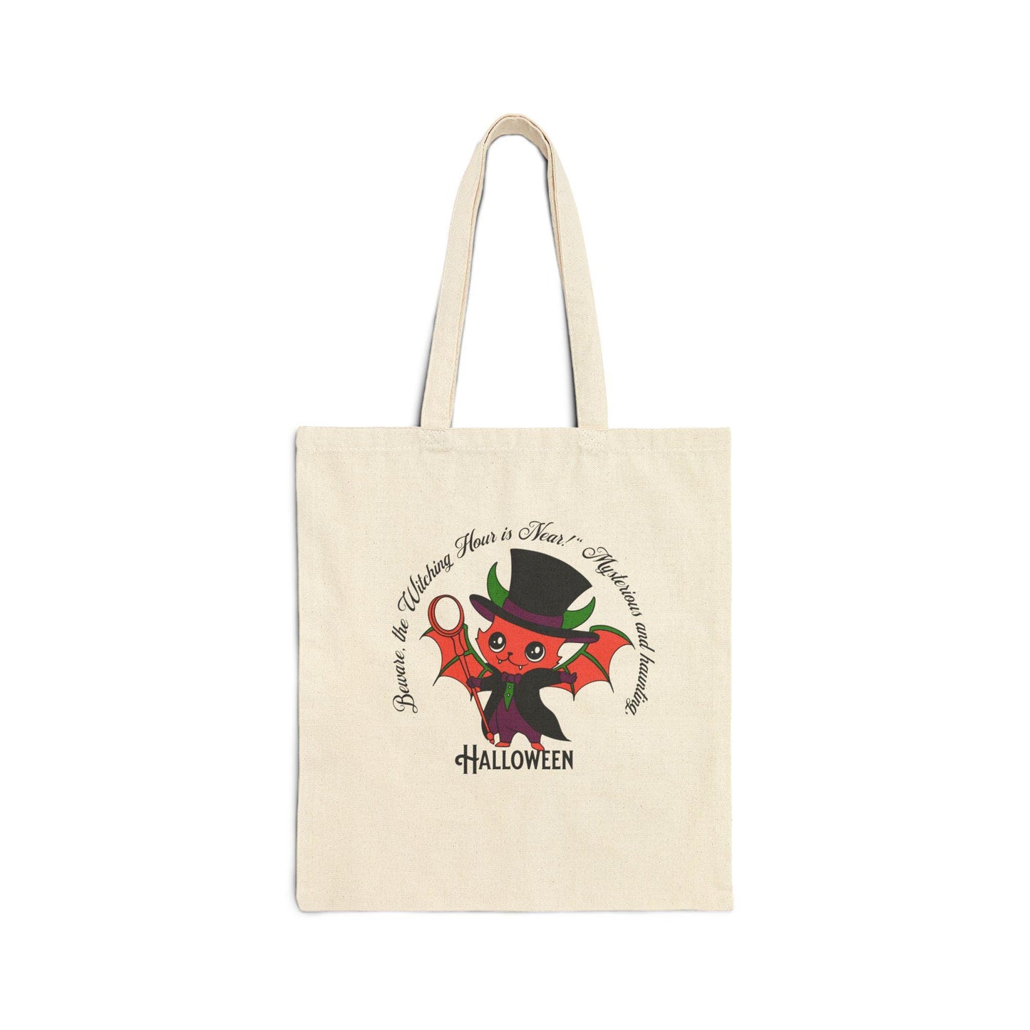 Cotton Canvas Tote Bag