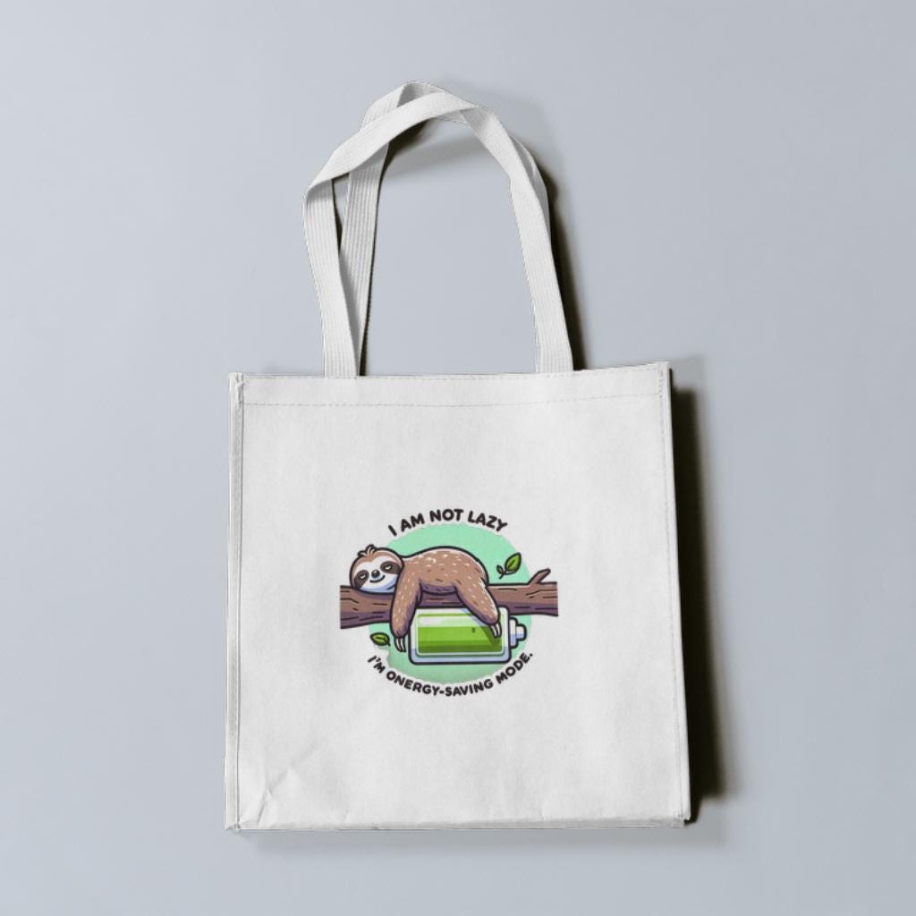 Cotton Canvas Tote Bag,Cute  quote,Sarcasm Quote