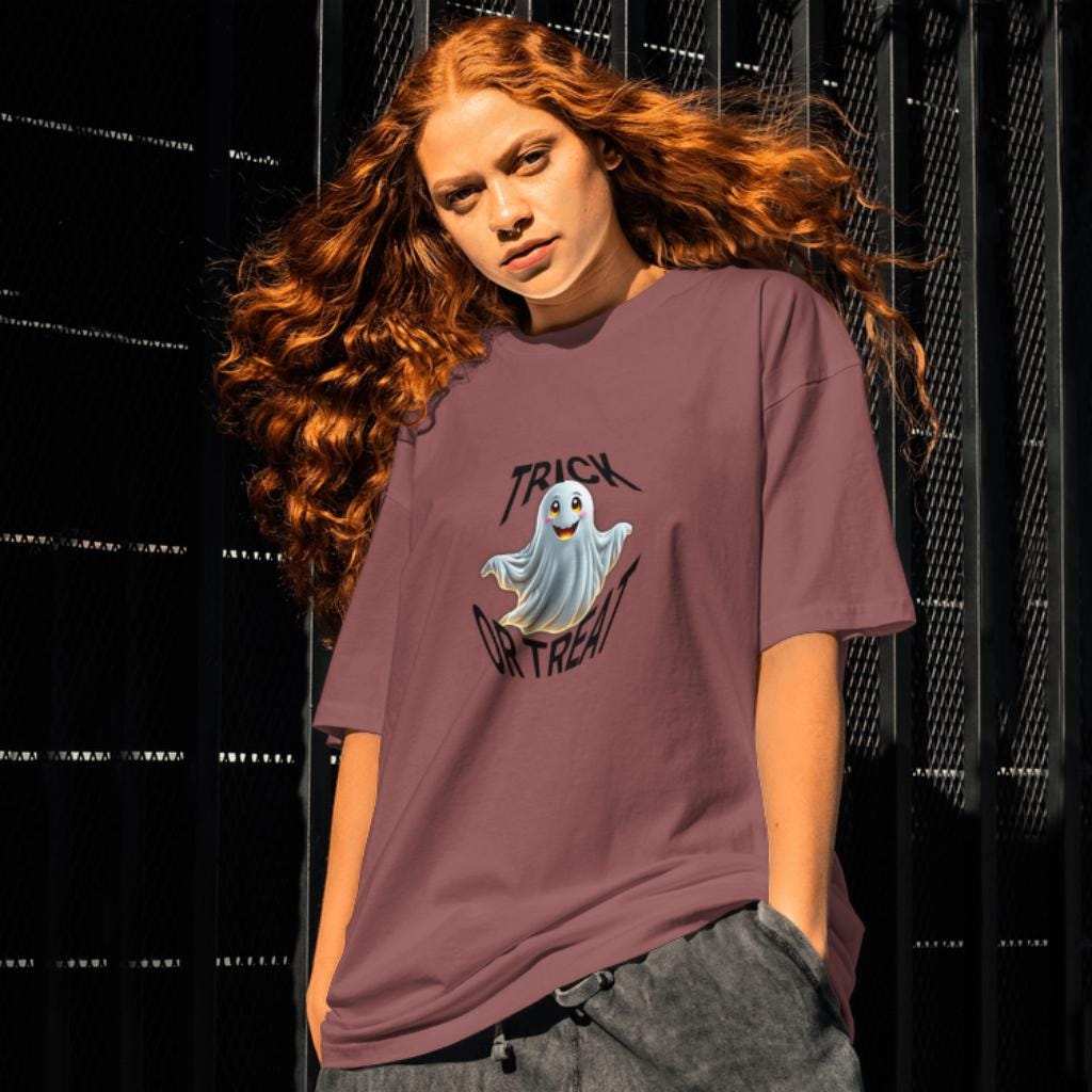 Unisex Soft style T-Shirt,Halloween Tee,Trick or Treat T-shirt,Halloween Gift Shirt,ScaryTee,HalloweenOutfit,GhostVibes