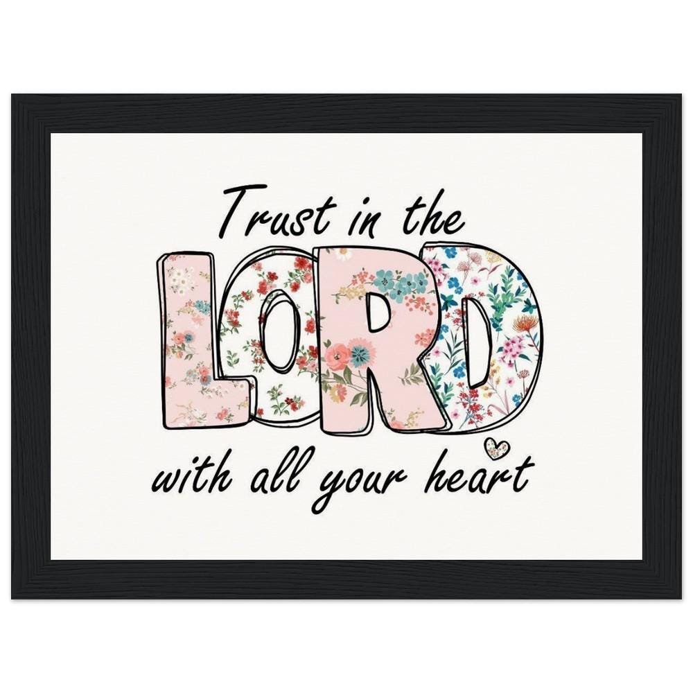 Museum-Quality Matte Paper Wooden Framed Poster