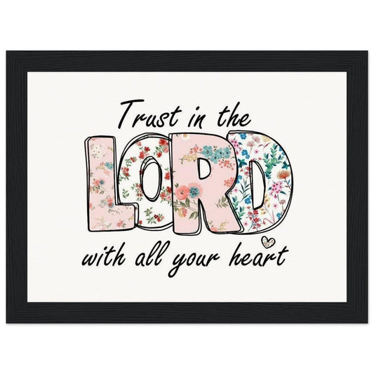 Museum-Quality Matte Paper Wooden Framed Poster