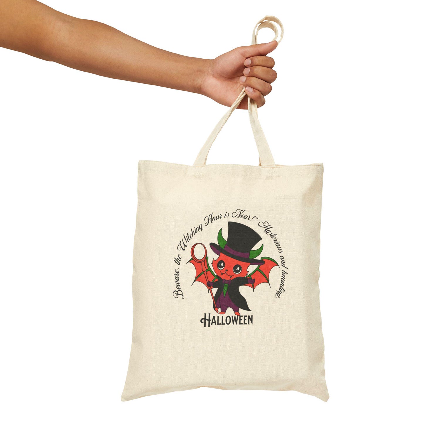Cotton Canvas Tote Bag