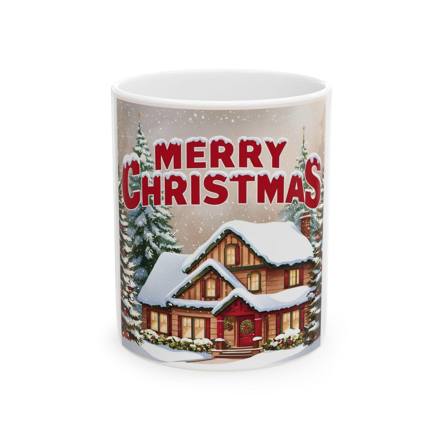 Ceramic Mug, ,christmas Mug,Gift Mug,Coffee Mug,Festive Mug(11oz, 15oz)