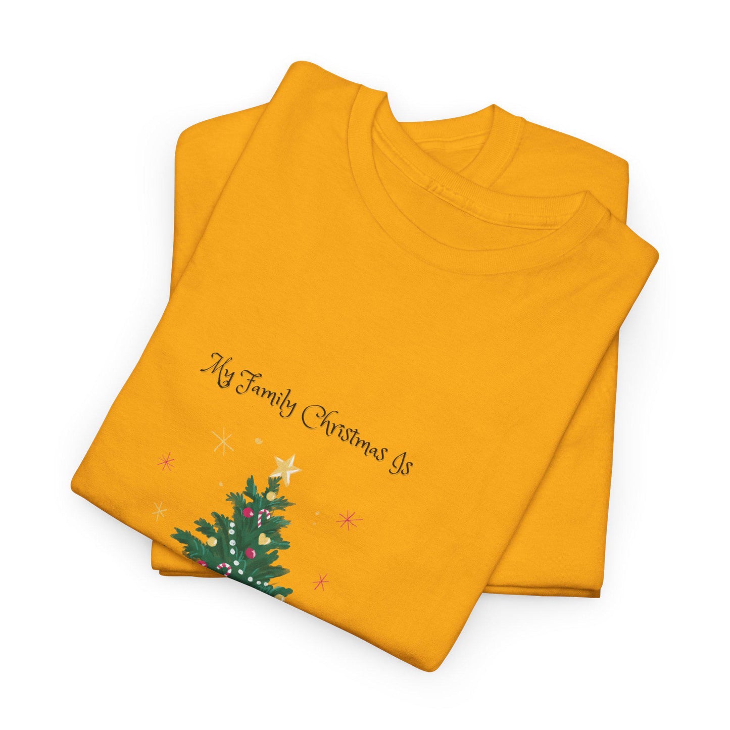 My Family Christmas Tee ,Unisex Heavy Cotton Tee,christmas shirt,Gift shirt