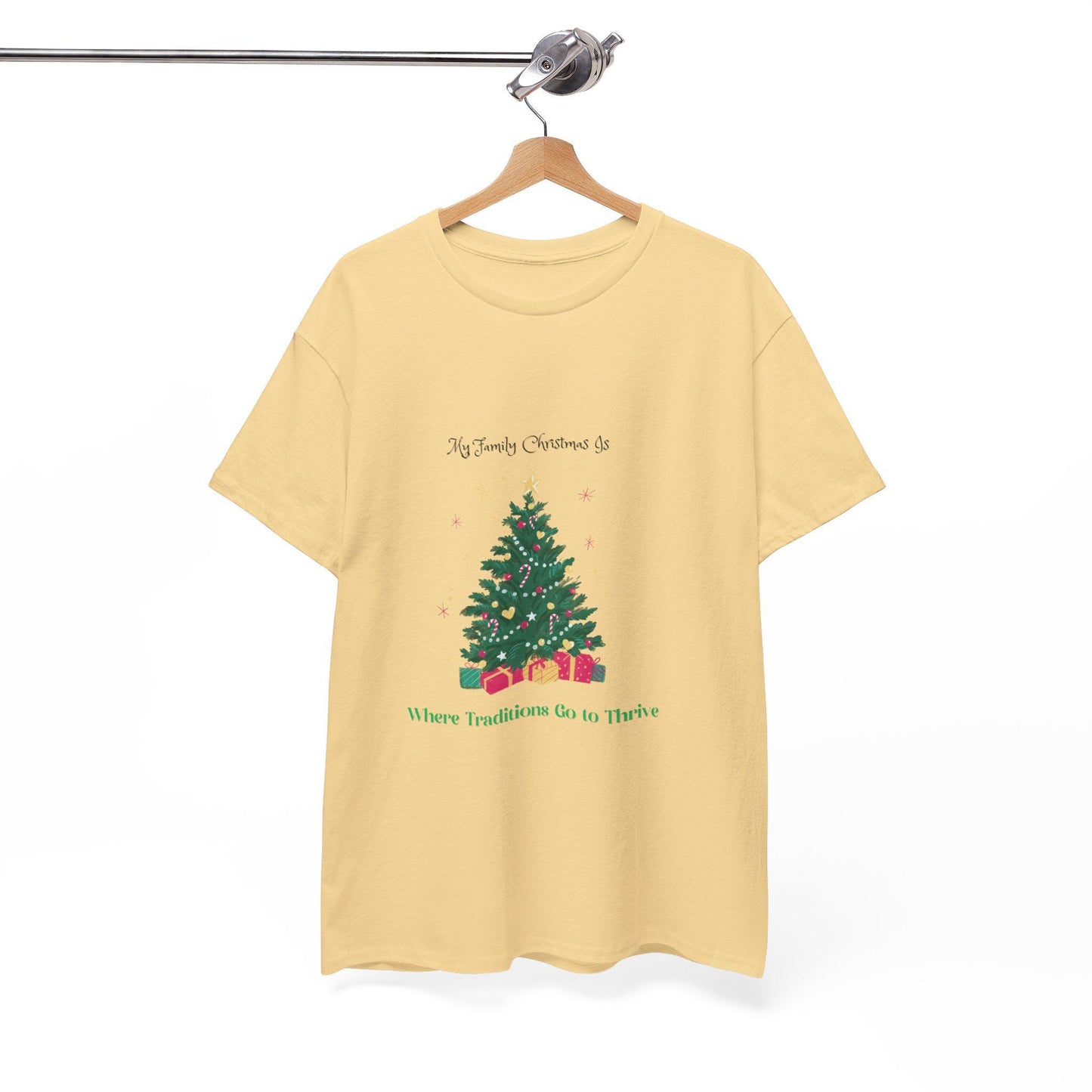 My Family Christmas Tee ,Unisex Heavy Cotton Tee,christmas shirt,Gift shirt