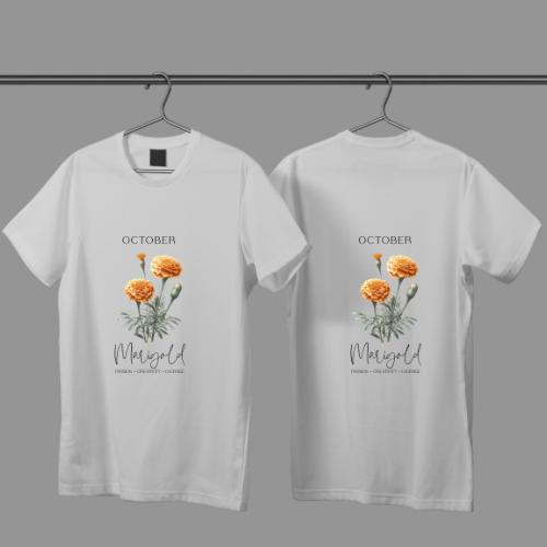 Zodiac signs floral T-shirt,Gift shirt,Unisex Tee
