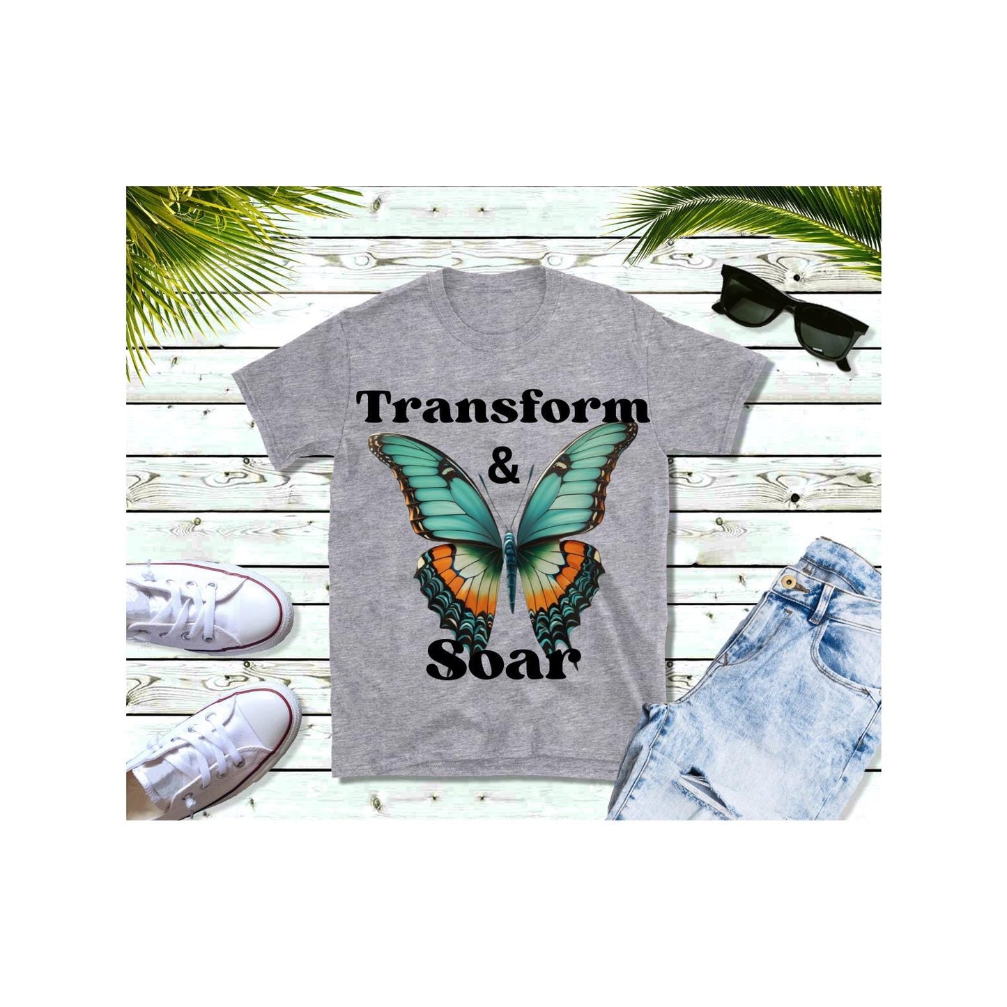 Unisex Butterfly Shirts,Gift T-shirt,Mum Tee, girls shirts