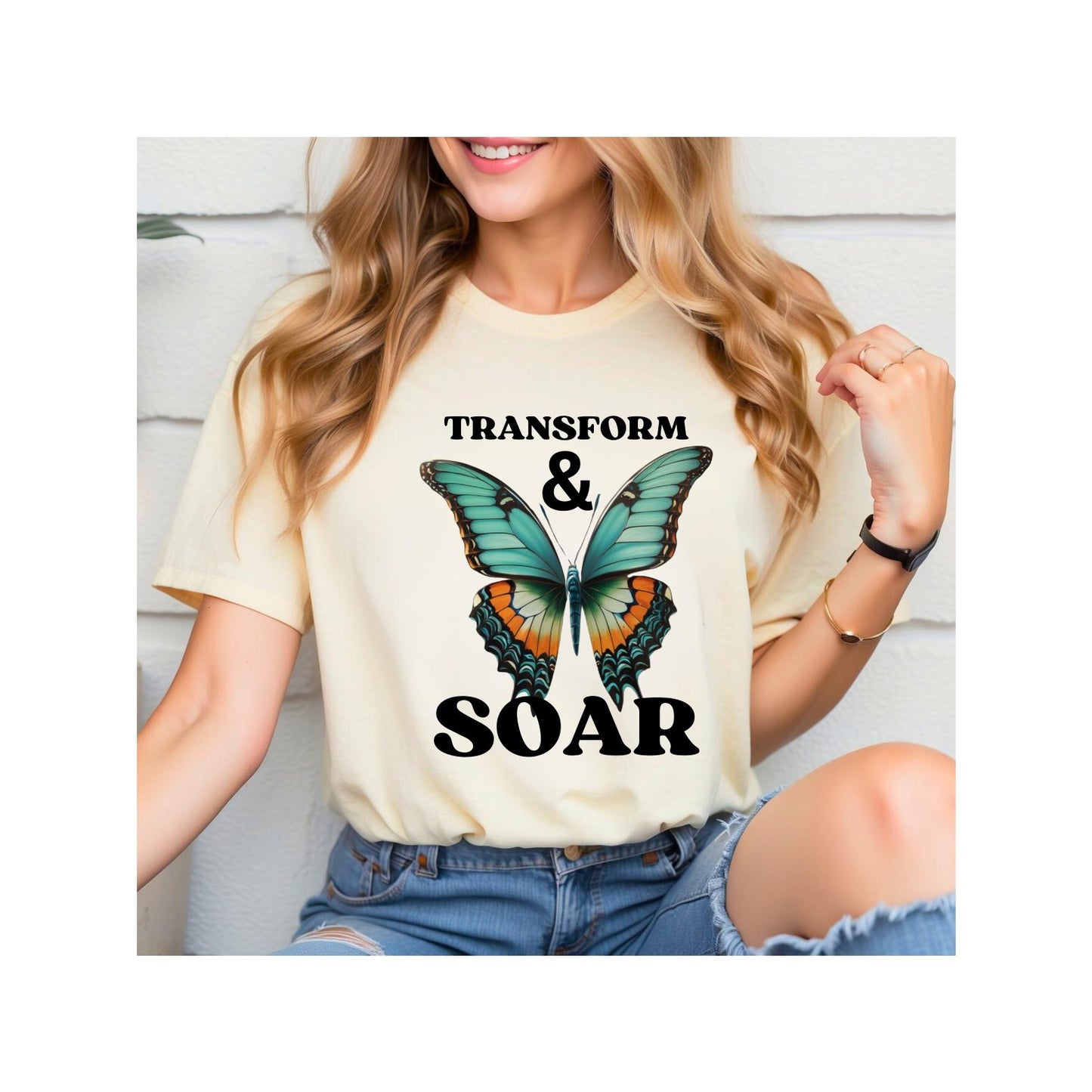 Unisex Butterfly Shirts,Gift T-shirt,Mum Tee, girls shirts