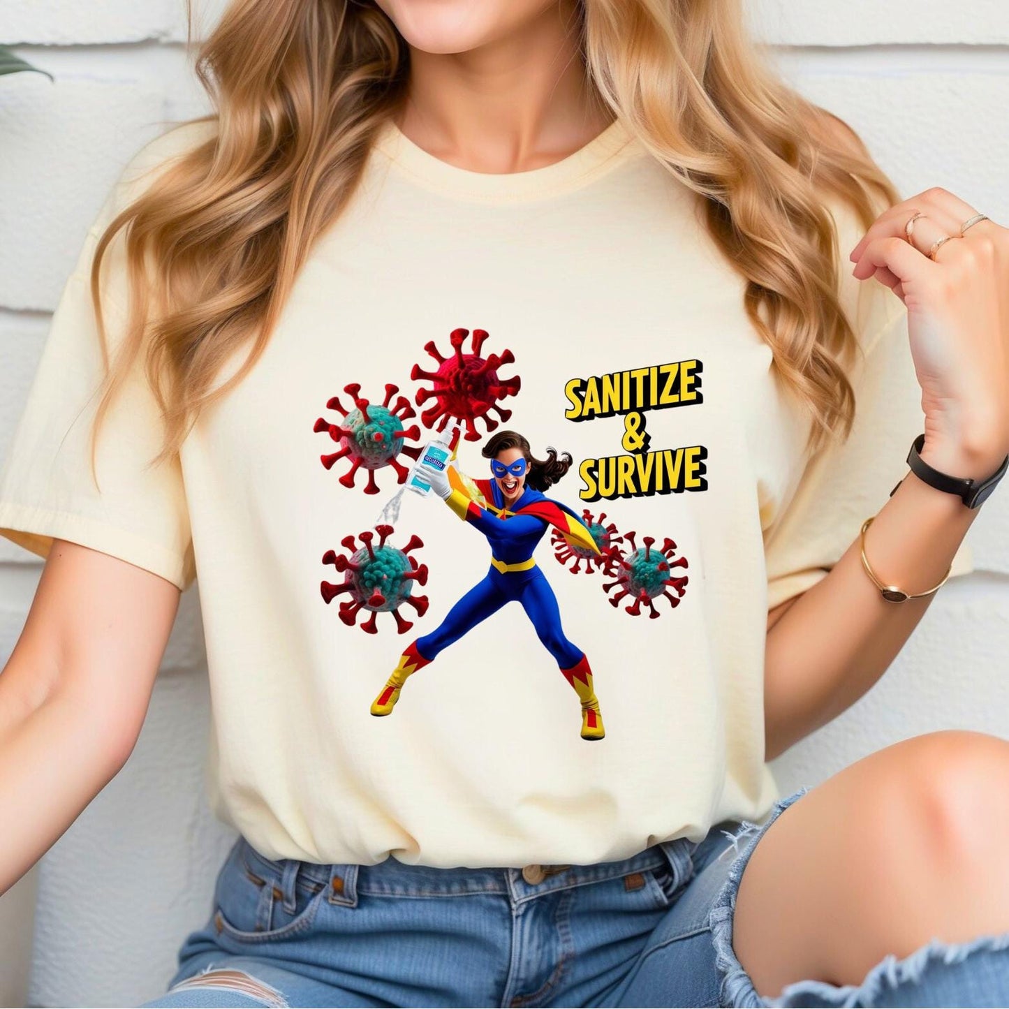 comic shirt,Nurse Tee, Infection prevention T-shirt,Gift tee, health awareness Parrell