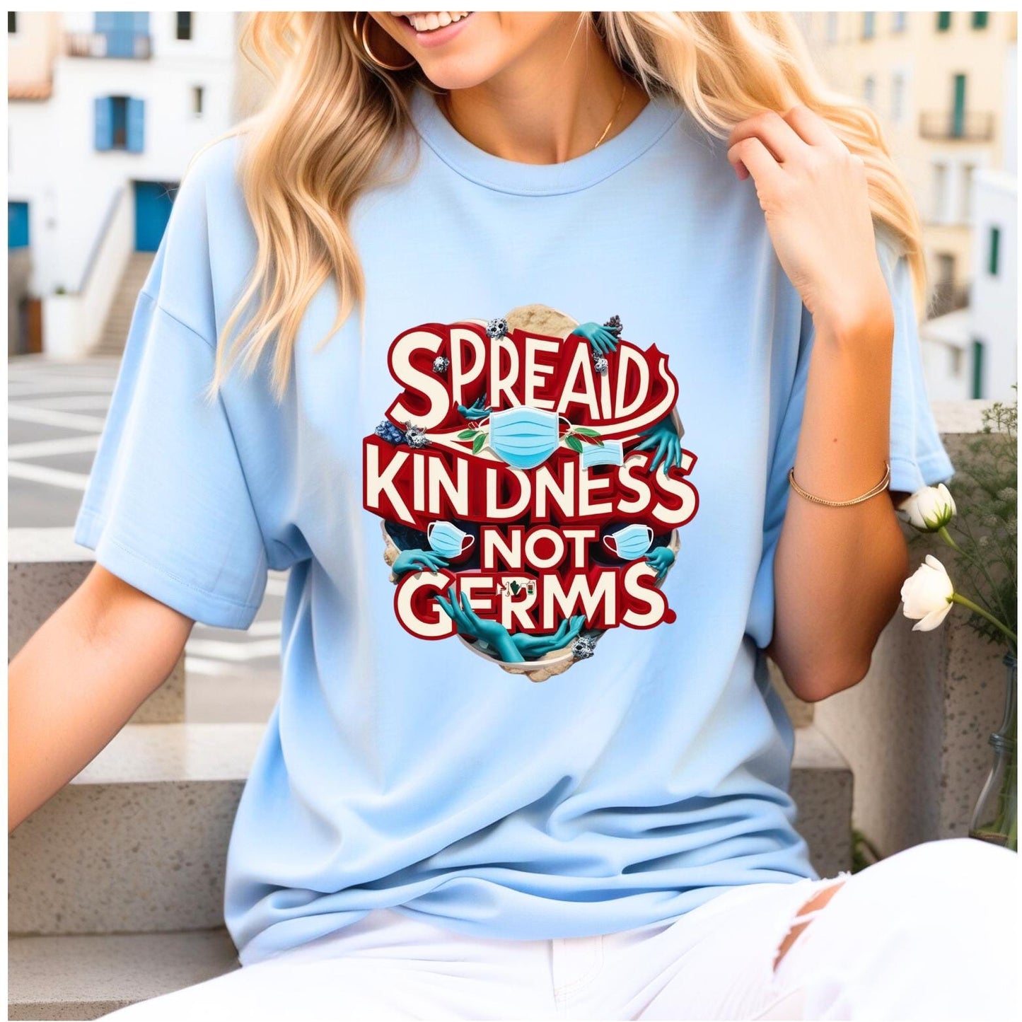 Fun infection prevention shirt,Comic tee,Gift T-Shirt,Health awareness shirt,Nurse tee