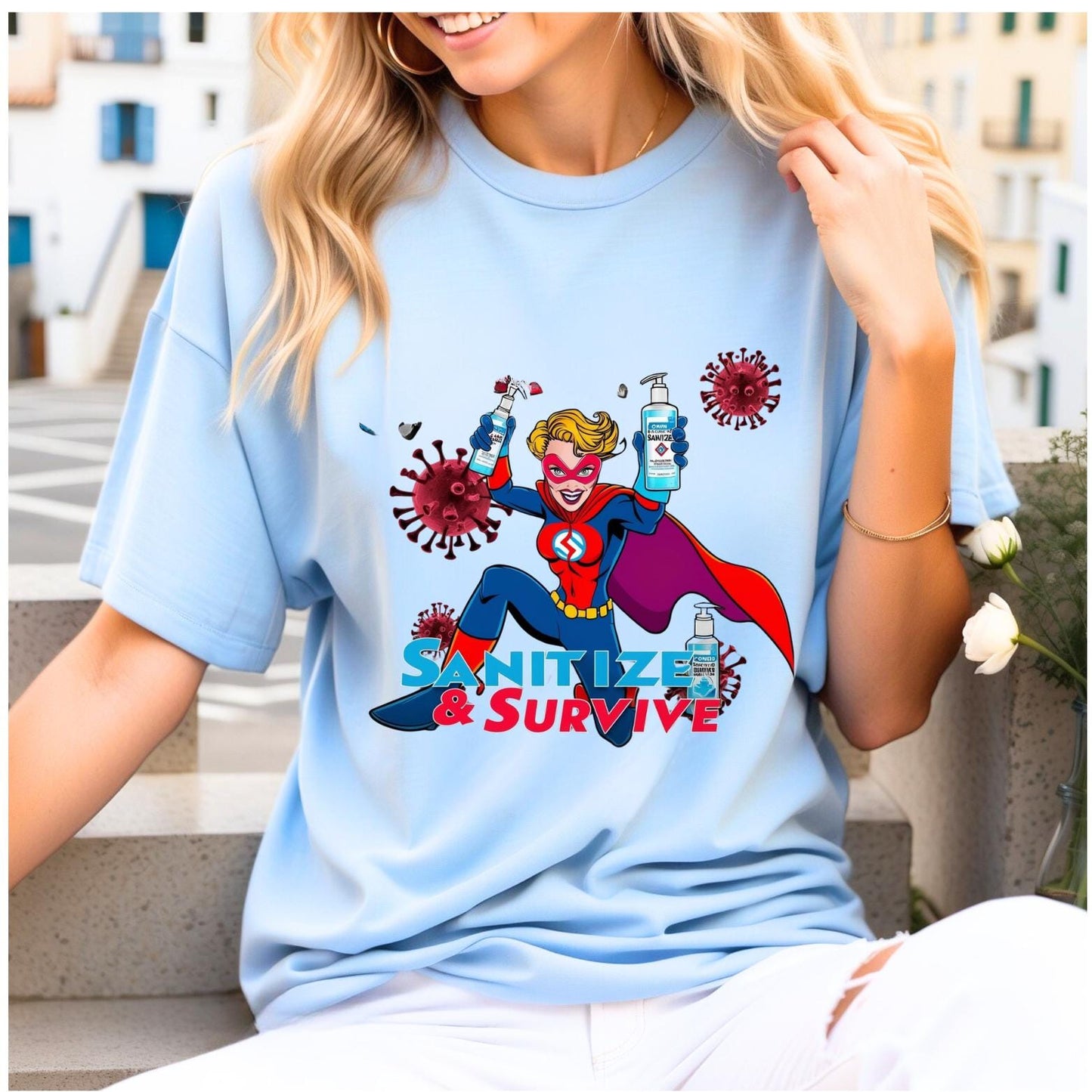 comic shirt,Nurse Tee, Infection prevention T-shirt,Gift tee, health awareness Parrell