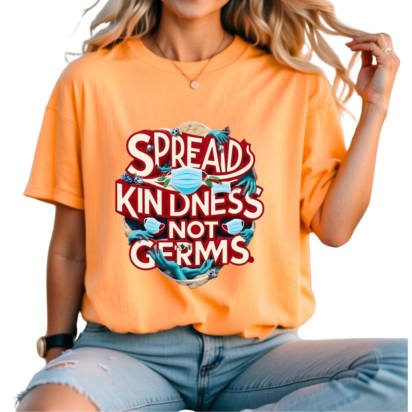 Fun infection prevention shirt,Comic tee,Gift T-Shirt,Health awareness shirt,Nurse tee